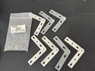 Crl CD373 Aluminum Adjustable Fixed Corner For The Deluxe Header Kit "lot Of 7". Fixed Price $8.00.
