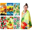 6 Pack Summer Beach Towels 35 X 70 Inch Oversized Microfiber Hawaiian .... Fixed Price $53.77.