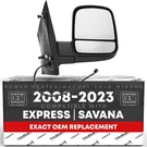 Passenger Side Mirror For Chevrolet Express, Gmc Savana - Heated, Manual Fold.... Fixed Price $79.79.