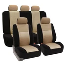 Fh Group Trendy Elegance 3D Air Mesh 1ST & 2ND Row Black Beige Seat Covers. Fixed Price $55.22.