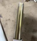 Fanimation 48 In. Brushed Satin Brass Extension Downrod. Fixed Price $35.99.