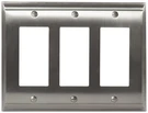 Amerock 1906900 Nickel Candler Triple Rocker Switch Plate. Fixed Price $22.29.