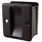 Square Pocket Door Lock, Passage (hall/closet) Latch, Matte Black By Stone Harbo. Fixed Price $22.73.