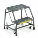 Grip 16""W Step Steel Rolling Ladder 10""D Top - 218G Ballymore Co Inc. Fixed Price $350.94.
