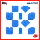 10PCS Silicone Cramer Spreader Caulking Tool Set Kit, Sealant Profiling Finishin. Fixed Price $13.76.