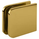 Crl UC79BR Polished Brass Oversized Fixed Panel U-clamp. Fixed Price $21.47.