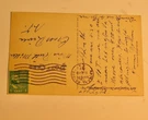 Ultra Rare Geo. Washington 1787-1789 One-cent Stamp Missperfed, Vtg. Card. Fixed Price $300.00.