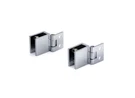 Small Wall Mount Set Screw Hinges For 1/4" To 5/16" Glass - Chrome Pack Of 2. Fixed Price $61.03.