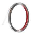 Uxcell Silver Metalized Brushed Finish Molding Trim, 16.4FT 0.39",. Fixed Price $16.99.