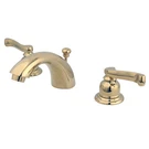 Kingston Brass Royale KB952FL Mini Widespread Bathroom Faucet With Pop-up Drain. Fixed Price $82.00.