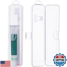 Yeeco Toothbrush 2 Packs, Transparent Travel Case, Plastic. Fixed Price $20.00.
