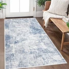 Iohouze Abstract Area Rug 3X5 Ft 3' 5' (rectangular), Light Blue/grey/white. Fixed Price $54.89.