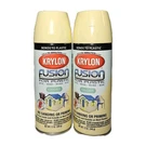 (2) Krylon Fusion Spray Paint Buttercream Gloss 12OZ Plastic Metal Wood. Fixed Price $68.00.