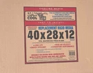 Rigid Media, 40 X 28 12 In. - Dial Manufacturing 3453 Evaporative Cooler Pad. Fixed Price $62.99.