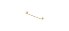 30" Center R-series Bathroom Towel Bar Single Lifetime Polished Brass. Fixed Price $105.57.