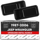 Exterior Door Handle, Left & Right For Jeep Wrangler, Half Type. Fixed Price $41.79.