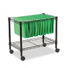 Alera FW601424BL Single-tier Rolling File Cart 24W X 14D 21H Black. Fixed Price $40.37.