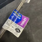 Brasscraft Toilet Connector B1-16DLF, 16" Length, 7/8" Fill Valve, 3/8" Comp. Fixed Price $9.75.