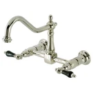 Kingston Brass KS1246PKL Duchess Wall Mount Bridge Kitchen Faucet. Fixed Price $263.18.