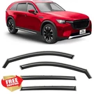Voron Glass Rain Guards Mazda CX-90 2024-2026 In-channel Vent Window Visors 4PC. Fixed Price $94.99.