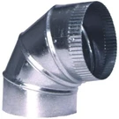 26-GAUGE 10 In. Adjustable Elbow For Hvac, Galvanized Steel Ducting. Fixed Price $52.16.