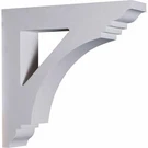 Ekena Millwork BKT16X16X04IM Imperial Bracket , 4-INCH 16-INCH. Fixed Price $95.44.