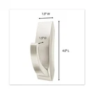 3M MR03-SN-BES Bath Hooks, Large, Satin Nickel, 5 Lb Capacity. Fixed Price $27.85.