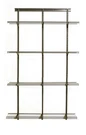 Closetmaid 52845 Shelftrack Adjustable Utility Organizer Kit, 4' X 12", Nickel. Fixed Price $132.72.