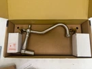 Kingston Brass KS102.PL Heritage Wall Mounted Tub Filler-brushed Nickel KS1028PX. Fixed Price $65.60.