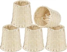 Aspen Creative 51006-5, Empire Clip-on Chandelier Lamp Shade Natural Palm Pack. Fixed Price $29.97.