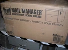 Mail Boss 7509BB High Security Locking Box. Fixed Price $89.99.
