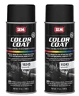 Sem 15243 Satin Black Color Coat - 12 Oz. (2 Pack). Fixed Price $55.70.