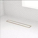 Signature Cohen 36IN Linear Tile Shower Drian Polished Brass, No Flange. Fixed Price $70.00.
