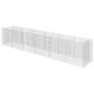 Galvanized Steel Gabion Raised Bed For Outdoor Use Vidaxl. Fixed Price $99.99.