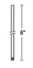 Maxim STR04506SBR-JH San Gabriel Extension Stem Satin Brass. Fixed Price $8.00.