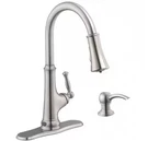 Gb Touchless Led Single-handle Pull-down Sprayer Kitchen Faucet Stainless Steel. Fixed Price $99.99.