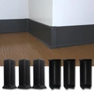 Coukiu Self Adhesive Baseboard Corner Blocks, 4INCH(WIDTH), Black. Fixed Price $20.07.