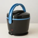 Crockpot Electric Lunch Box Portable Food Warmer On The Go 20 Oz Black & Blue. Fixed Price $19.87.