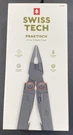 Swiss Tech Praktisch Steel 17-IN-1 Folding Multi Tool With Leather Sheath. Fixed Price $55.00.