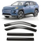 Tape On Window Visors Deflectors Rain Guards For Toyota RAV4 2026-2027. Fixed Price $58.89.