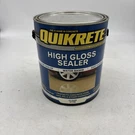 Gal. High Gloss Concrete Garage Floor Sealer Quikrete 51790 Clear Water Based. Fixed Price $24.99.