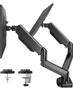Huanuo HNDSK4 Dual Monitor Desk Mount Stand Gas Spring Arms 75X75 100X100 Black. Fixed Price $58.70.