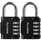 Puroma 2 Pack Combination 4 Digit Locker Outdoor Waterproof Padlock.... Fixed Price $21.99.