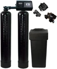 Premium Dual Tank Water Softener System, 96,000 Grains Capacity, 24/7. Fixed Price $2564.99.