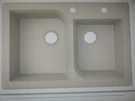 Swanstone QZ03322RC.076-2B 2-HOLE Granite Kitchen SINK-22" X 33"-GRANITO. Fixed Price $298.99.