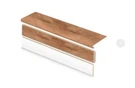 Cap Tread Laminate Stair Trail Oak 47 X 12.15 Vinyl Overlay T1-3675-K. Fixed Price $199.00.