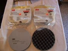2PKGS (4 Pads) Genuine 3M 5725 8" Perfect-it Hook-it Foam Polishing Velcro. Fixed Price $30.00.