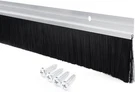 Uxcell Door Bottom Sweep, Silver, H-shape, 2-INCH Pp Silicone Brush, 1000M. Fixed Price $25.60.