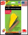 Gator Zip Micro Small Area Sanding Kit 80-120-220 Grit 12-SHEETS + Tool Detail. Fixed Price $19.90.