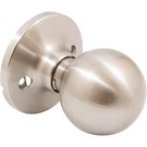 Ball Door Knob, Dummy (non-turning) Latch, Satin Nickel By Stone Harbor Hardware. Fixed Price $21.02.